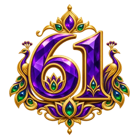 61 Lottery brand mark